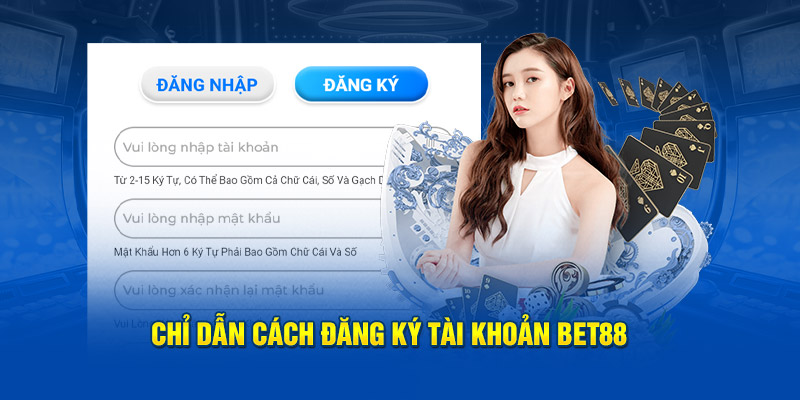 Vào trang chủ đăng ký Bet88