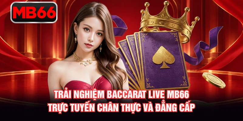Trải nghiệm Baccarat live MB66 trực tuyến chân thực và đẳng cấp Trải nghiệm Baccarat live MB66 trực tuyến chân thực và đẳng cấp